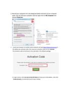 Record your computer ID in the dialog box below and (Page 7 / 9) Installation_Activation Guide